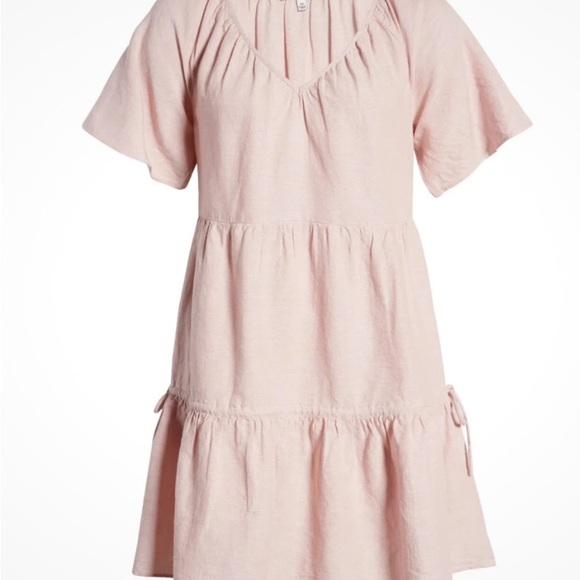 Madewell Light Pink Mini Dress - Picture 4 of 10